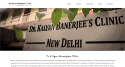 Desktop Screenshot of drkbanerjee.com